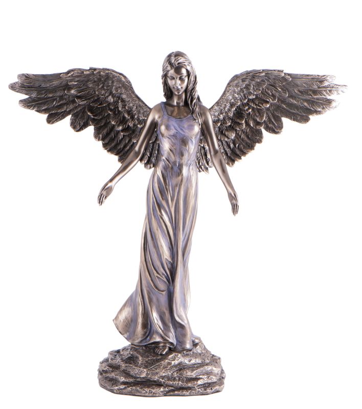 Friedensengel 30 cm in Weiß oder Bronze – Image 1