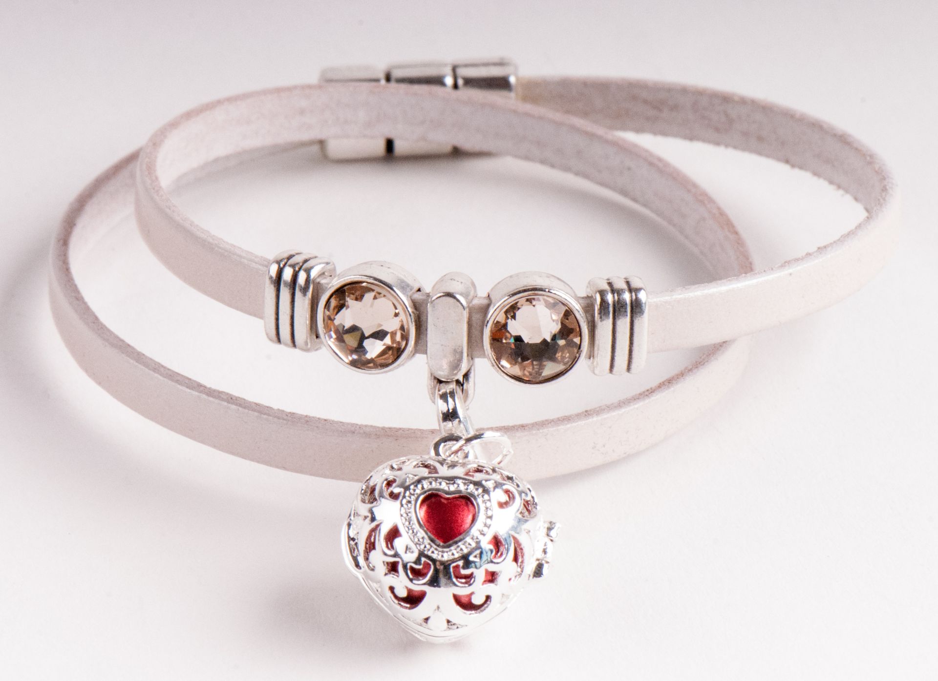 6 x Kristallarmband Engelsrufer – Kraftherz