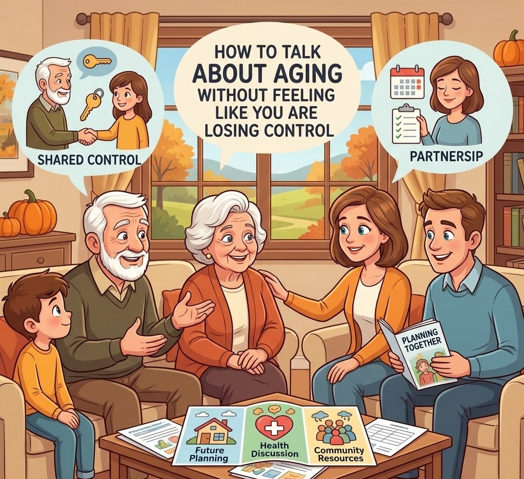 Workshop: How to Talk about Aging Without Feeling Like You're Losing Control  – Image 1