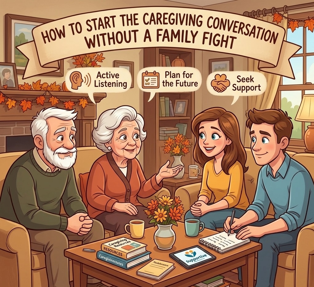 Workshop: How to Start the Caregiving Conversation Without Starting a Family Feud – Image 1