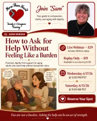 Aging; How to Ask for Help June 13, 2026  – Image 1
