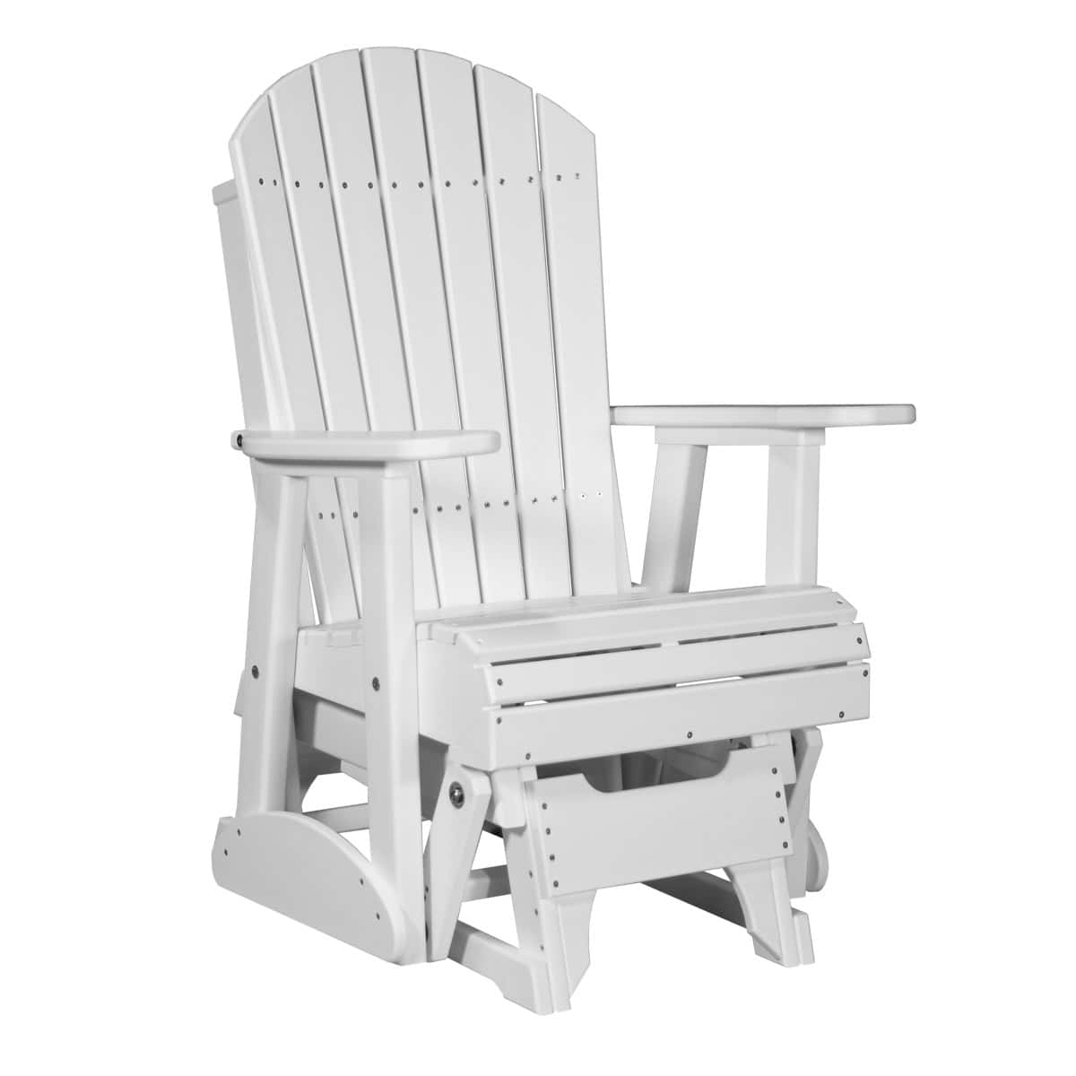 2' Adirondack Glider – White