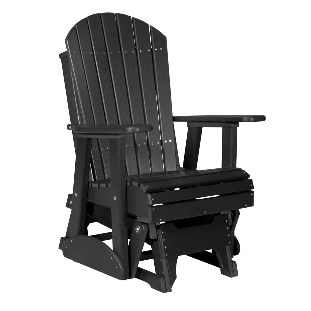 2' Adirondack Glider – Black