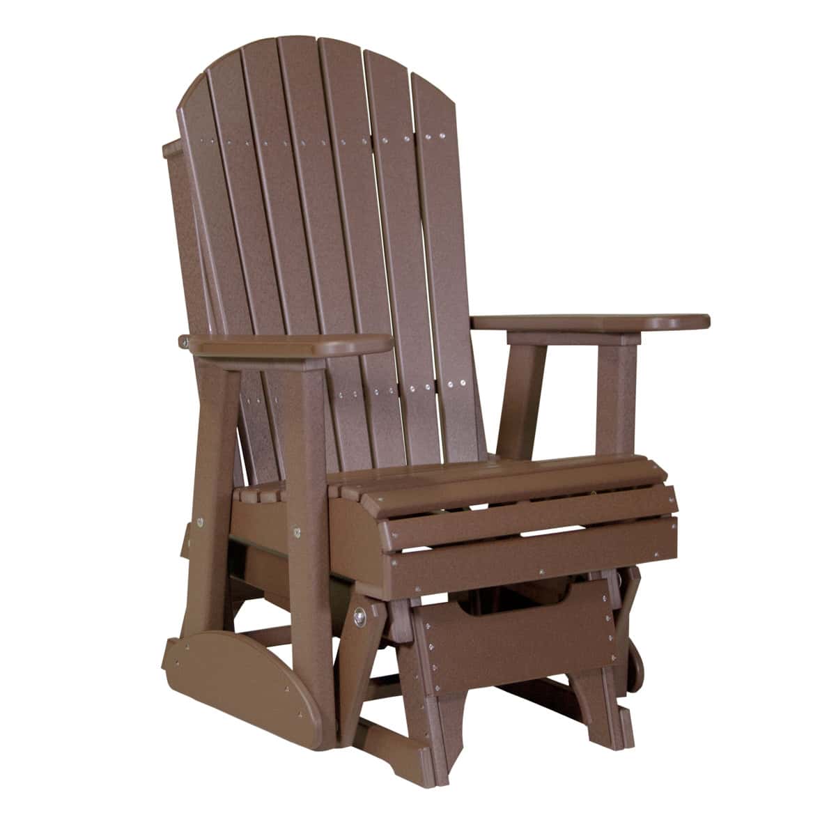 2' Adirondack Glider – Chestnut Brown