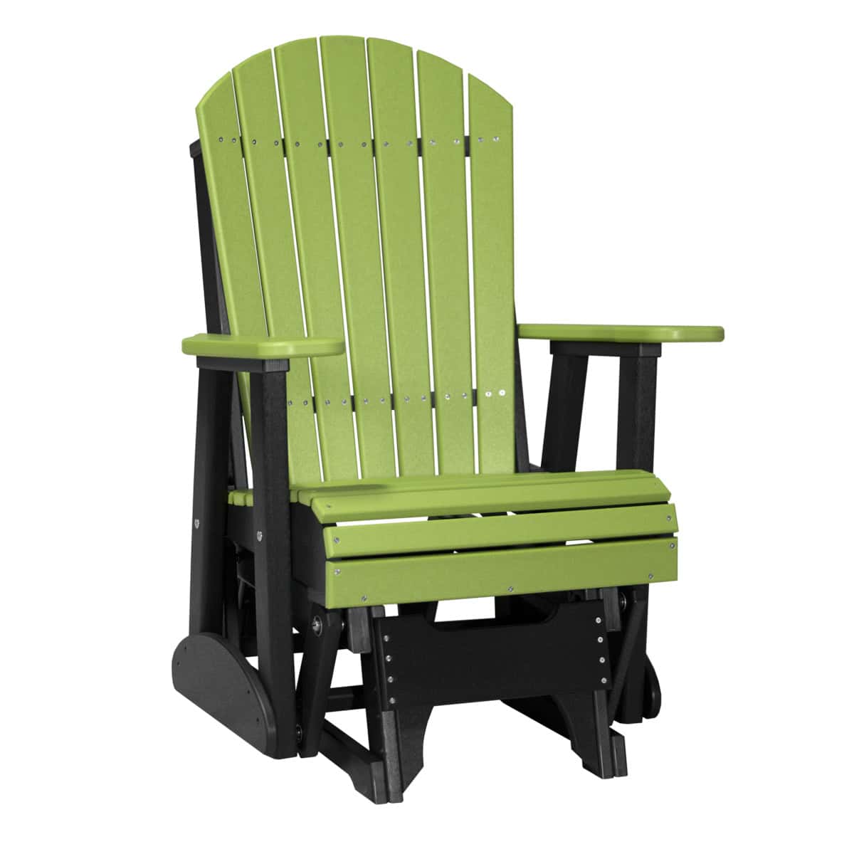 2' Adirondack Glider – Lime Green / Black