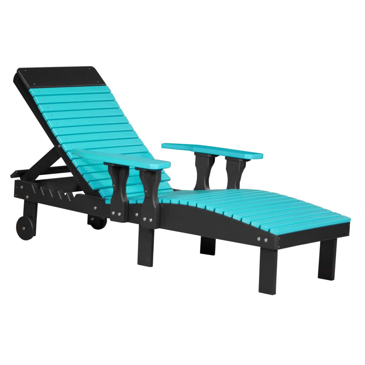 Lounge Chair – Aruba Blue / Black