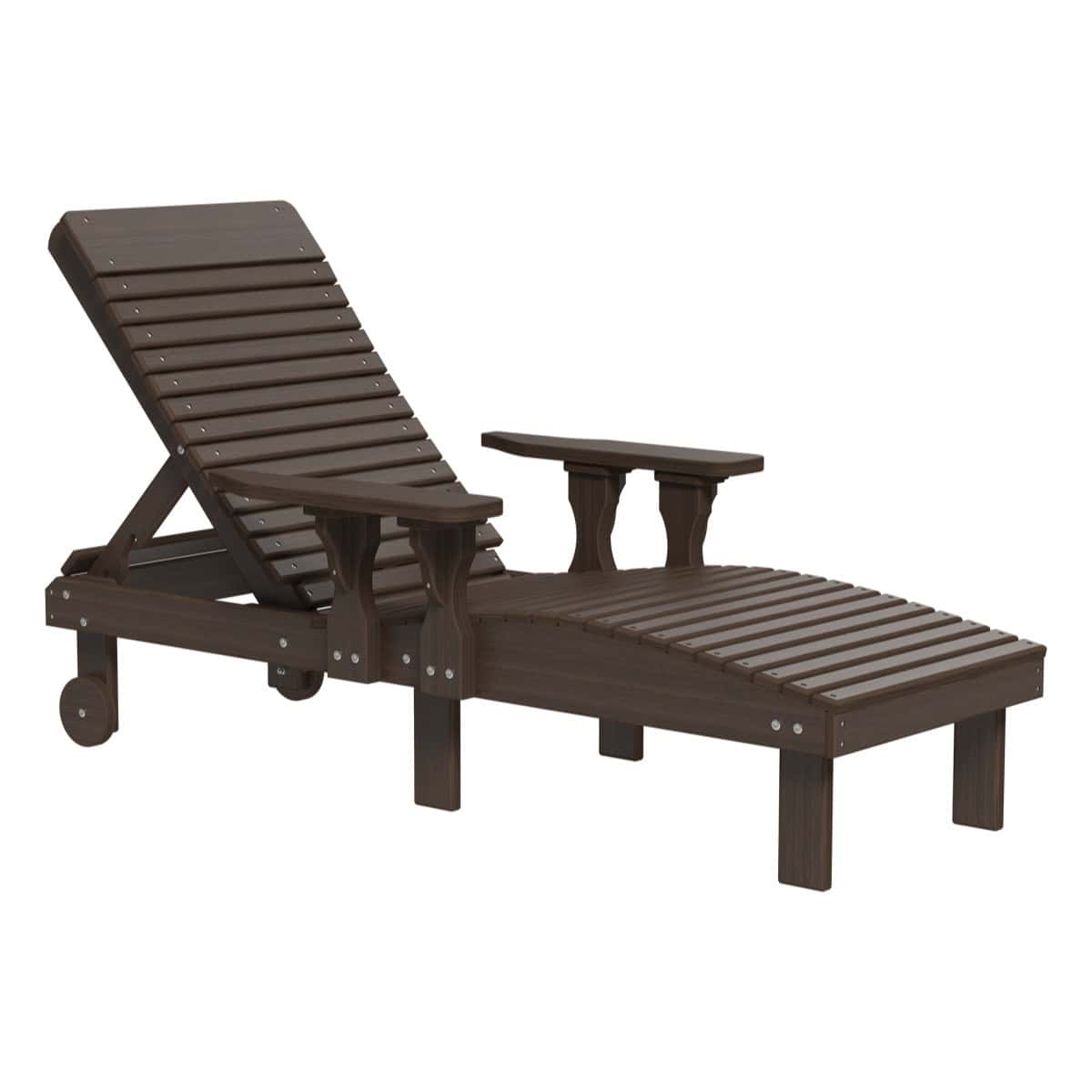 Lounge Chair – Brazilian Walnut / Black