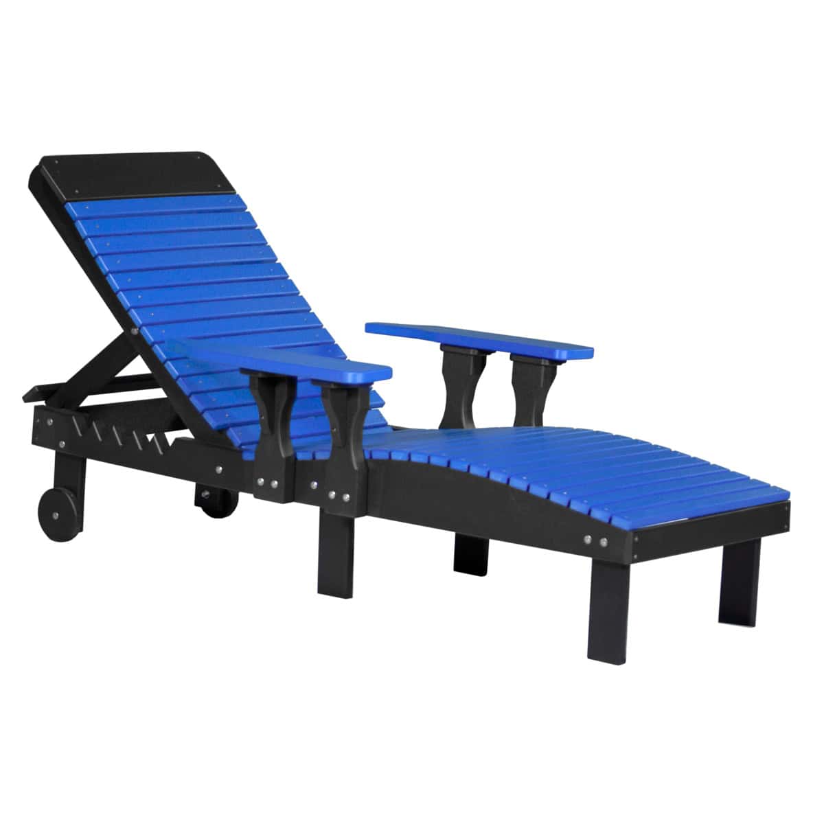 Lounge Chair – Blue / Black