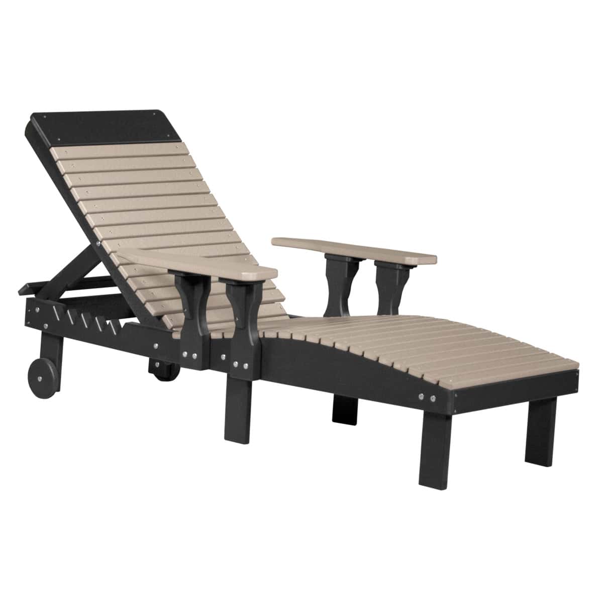 Lounge Chair – Weatherwood / Black