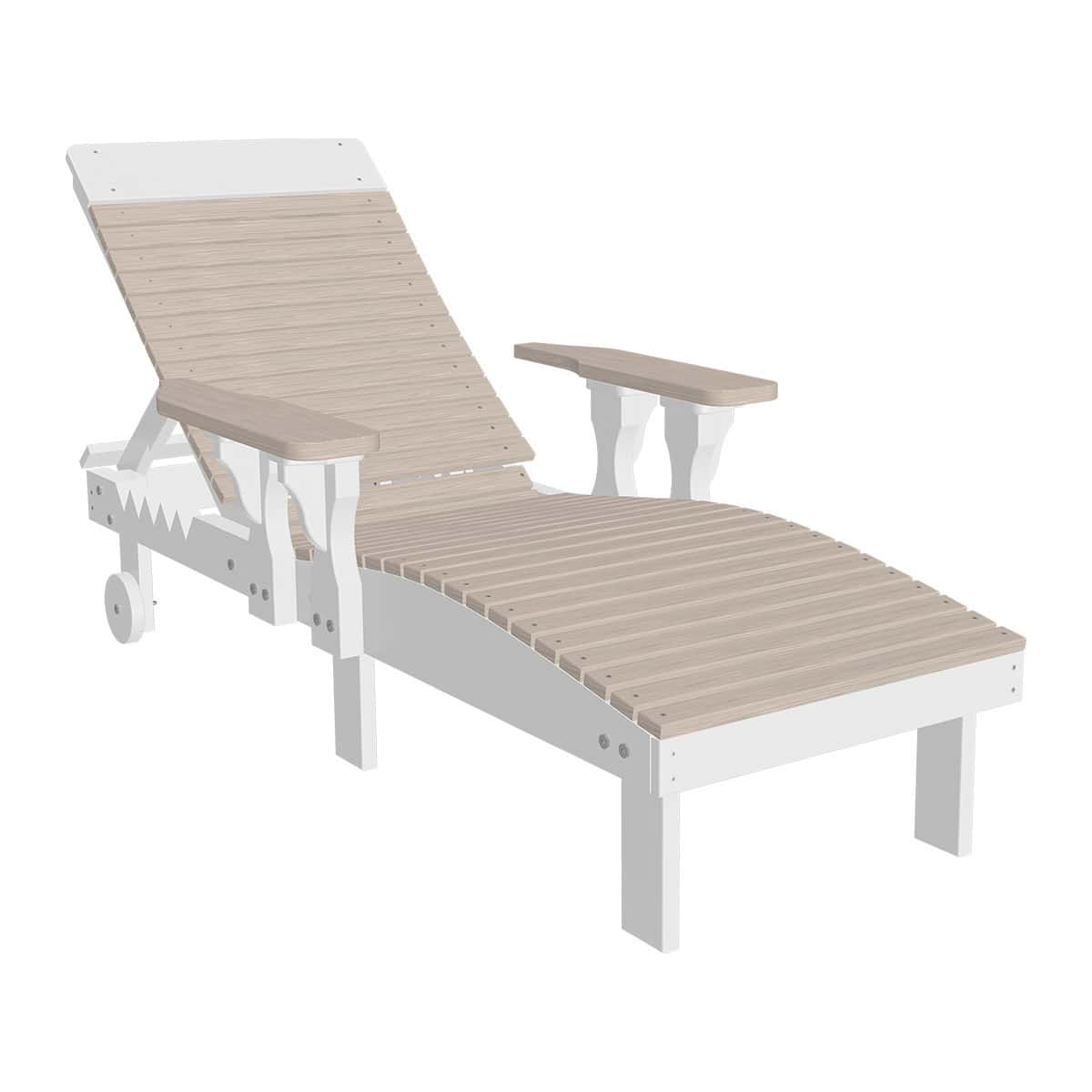 Lounge Chair – Birch / White