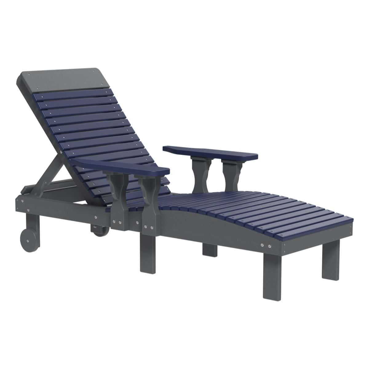 Lounge Chair – Patriot Blue / Slate