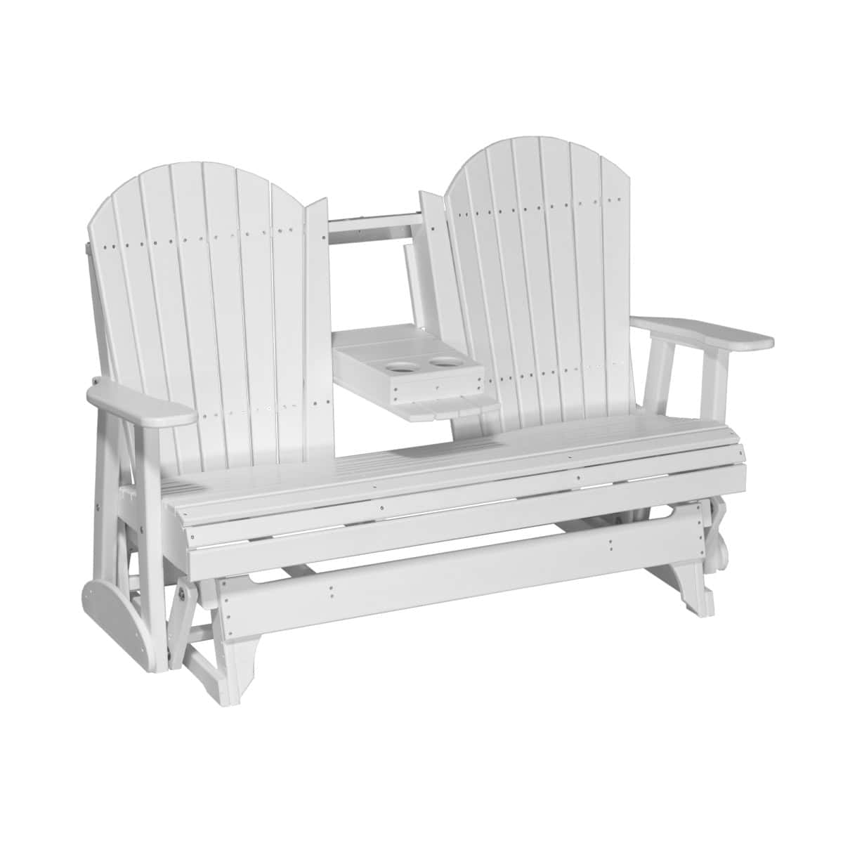 5′ Adirondack Glider – White