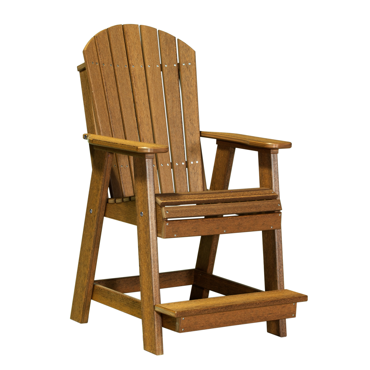 Adirondack Balcony Chair – Antique Mahogany