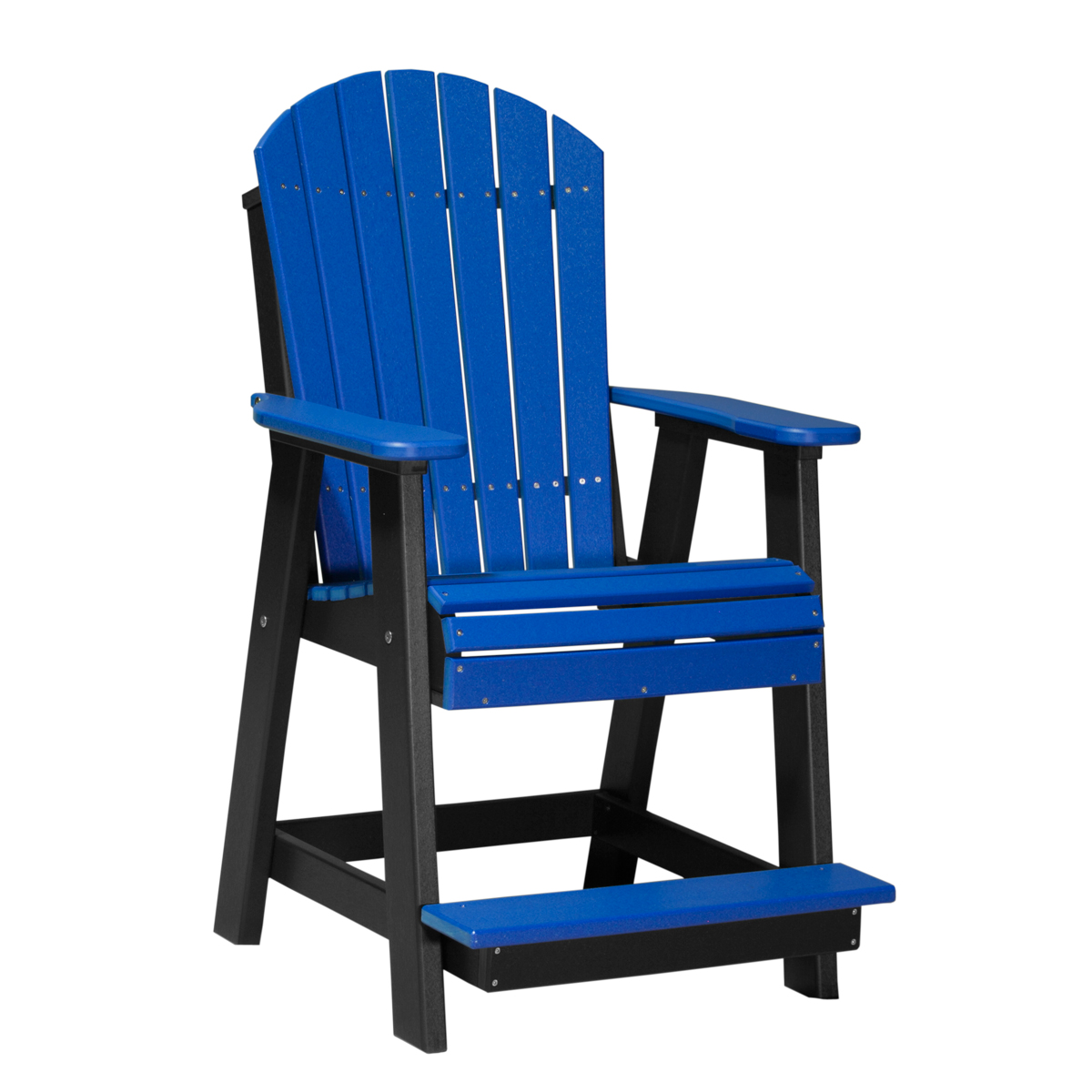 Adirondack Balcony Chair – Blue / Black
