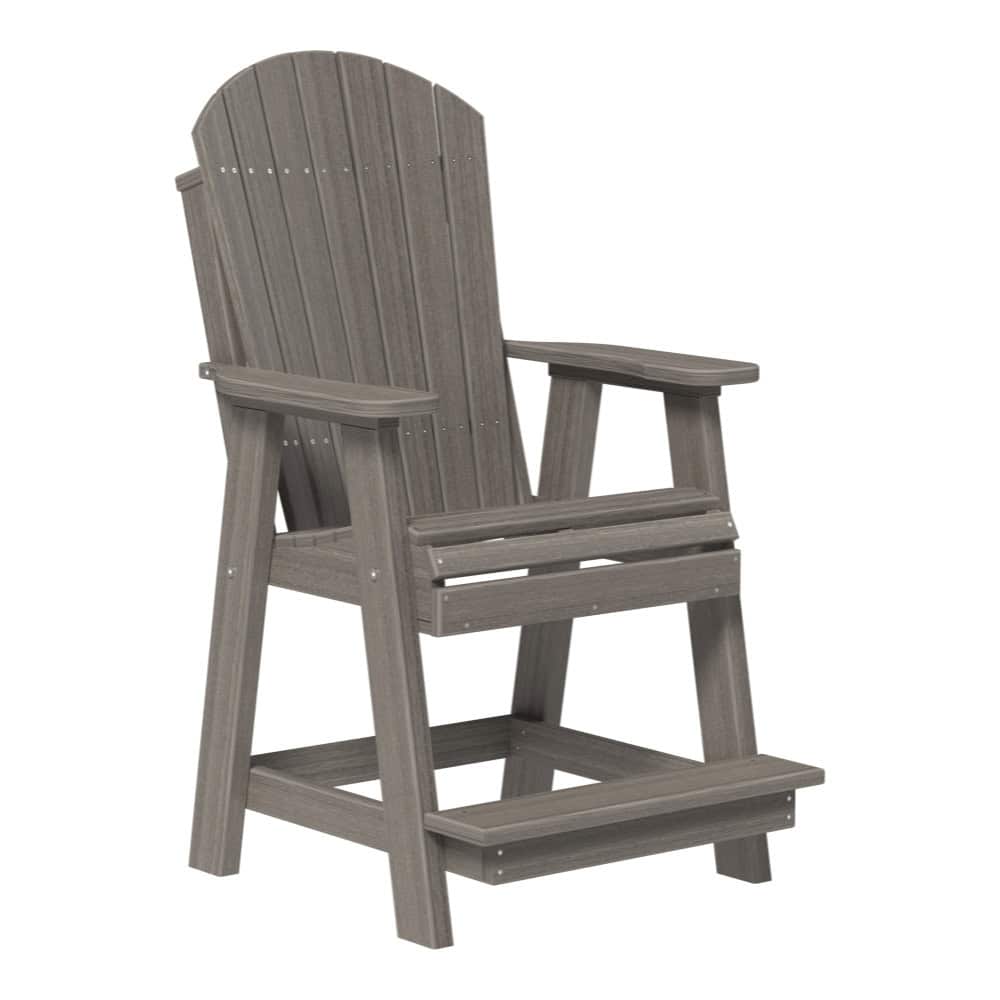 Adirondack Balcony Chair –  Coastal Gray