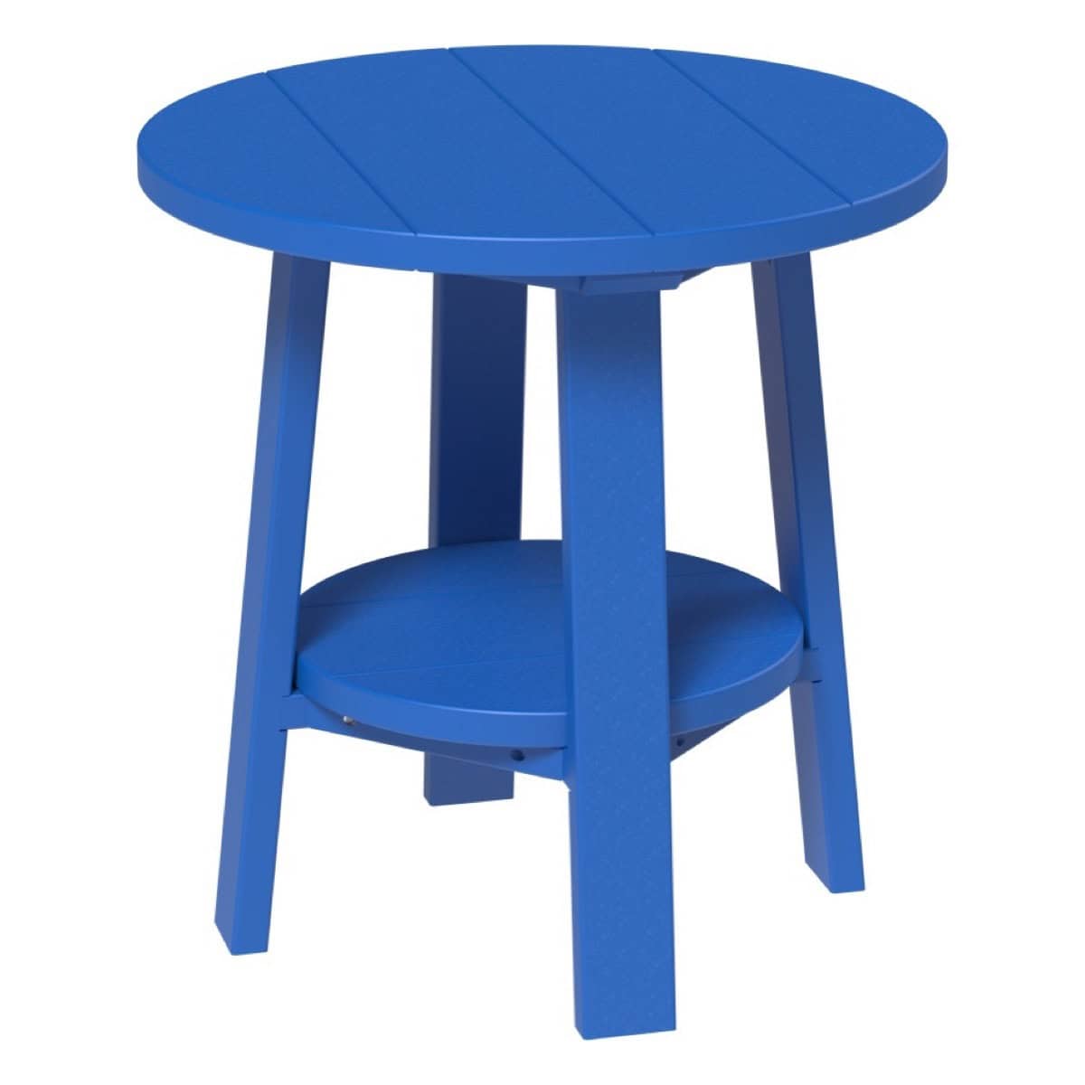 Deluxe End Table – Blue