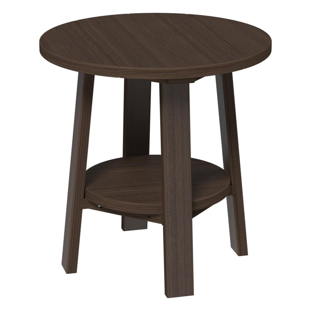 Deluxe End Table – Brazilian Walnut