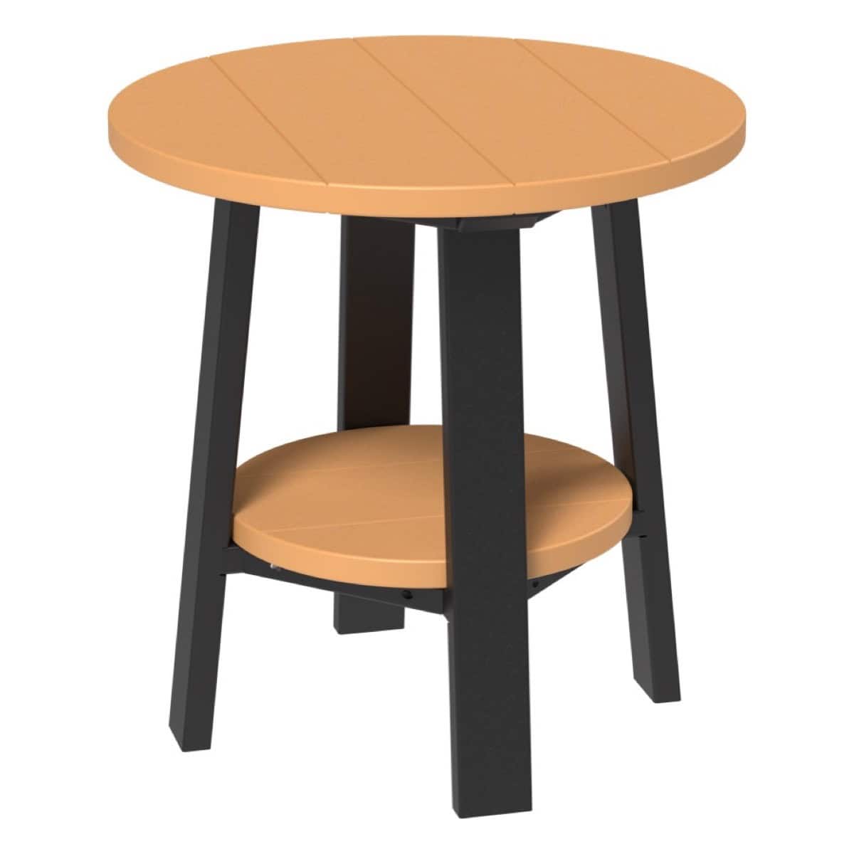 Deluxe End Table – Cedar / Black