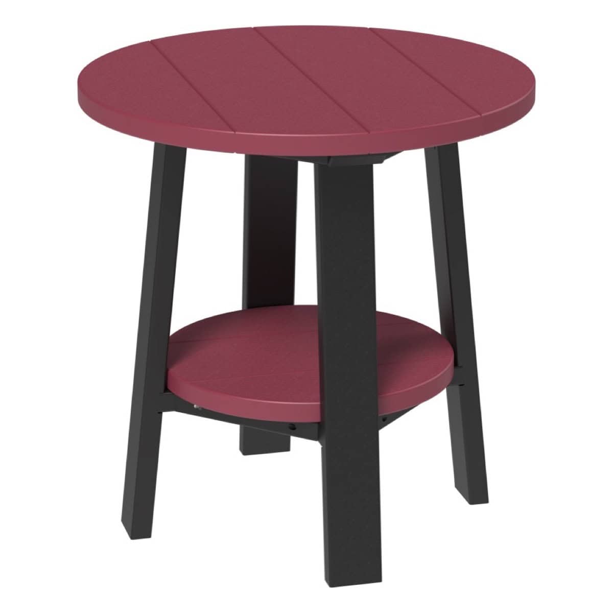 Deluxe End Table – Cherrywood / Black