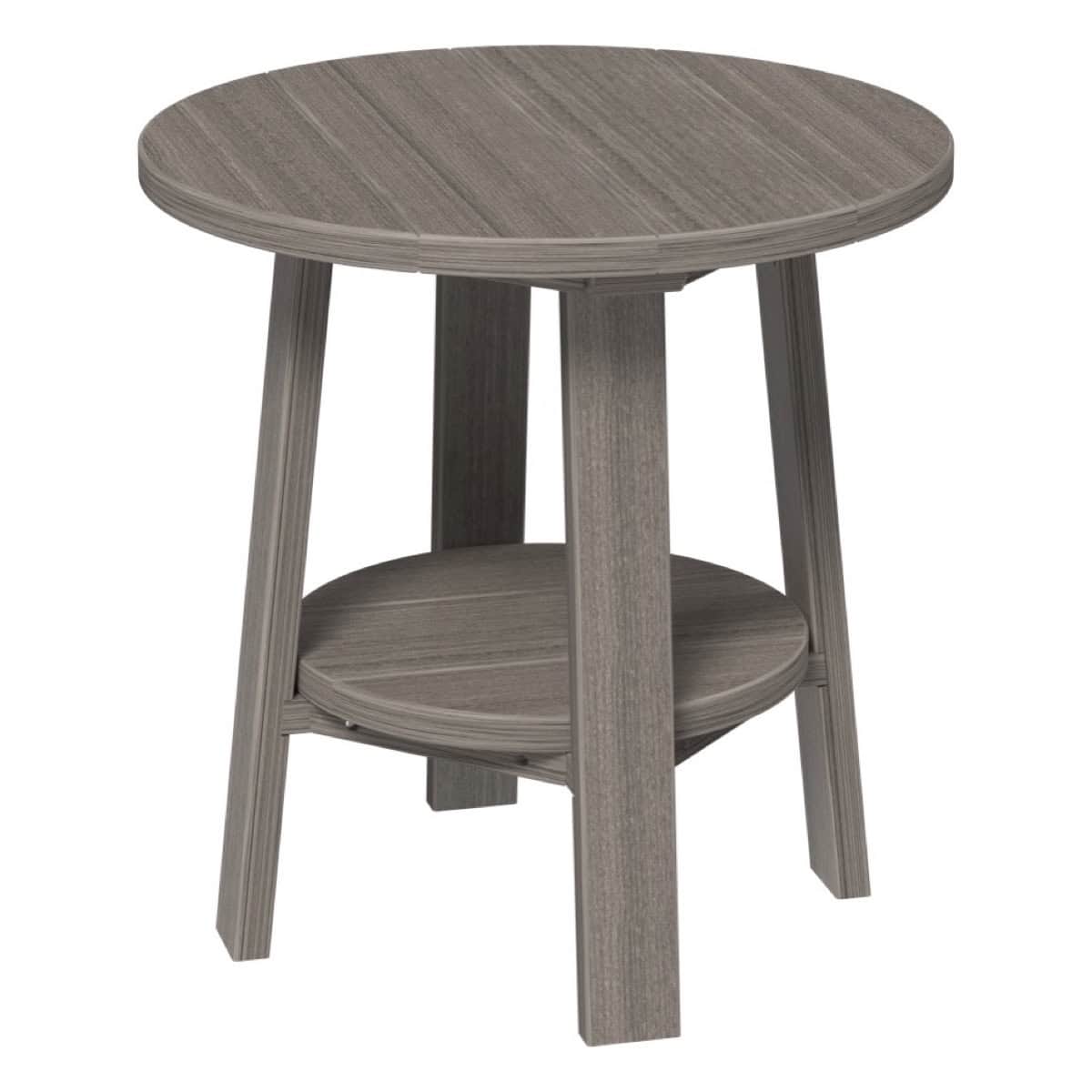 Deluxe End Table – Coastal Gray