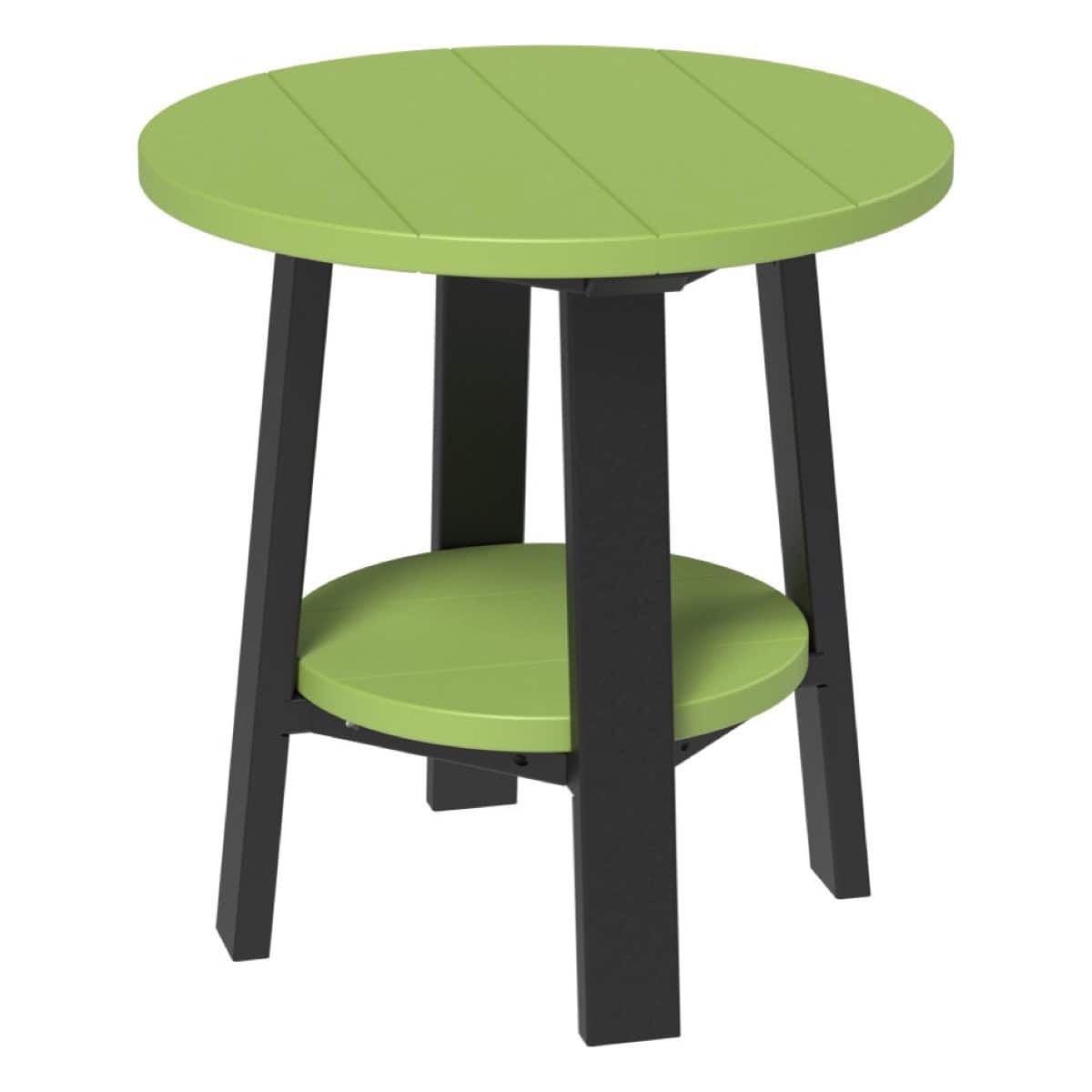 Deluxe End Table –  Lime Green / Black