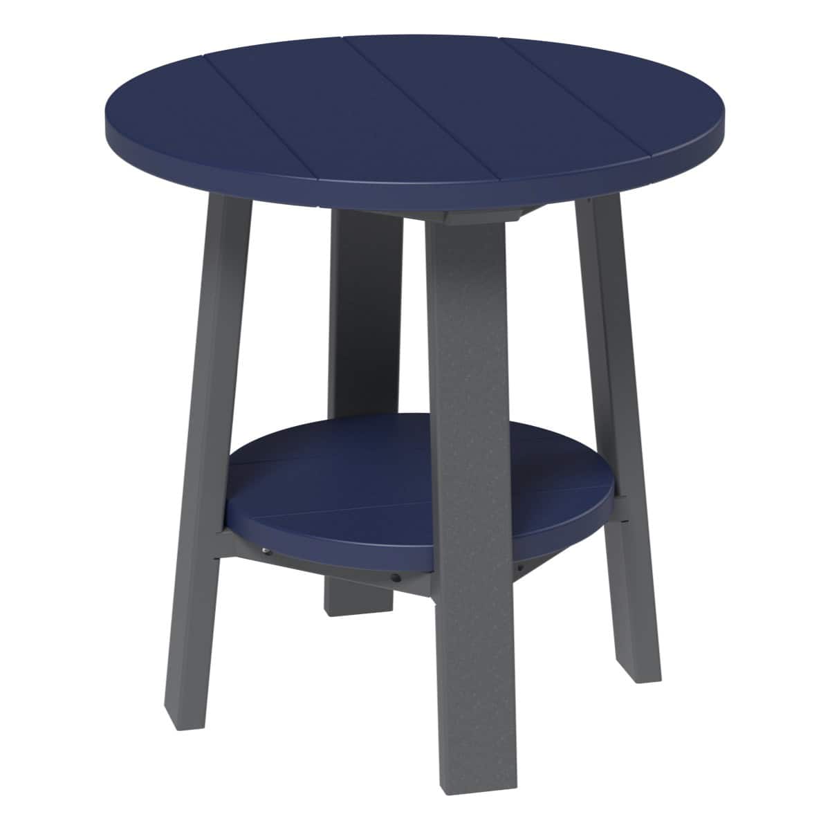 Deluxe End Table – Patriot Blue / Slate