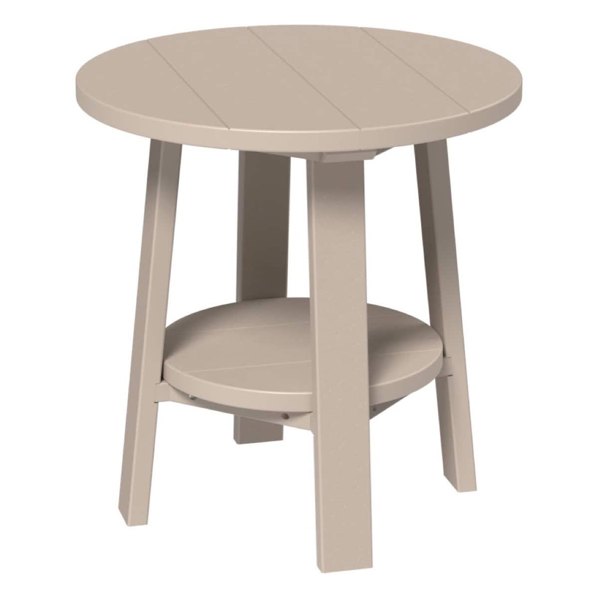 Deluxe End Table – Weatherwood