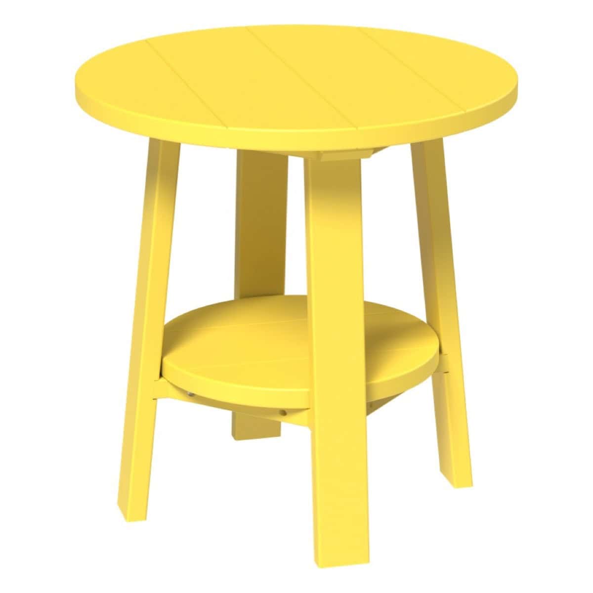Deluxe End Table – Yellow