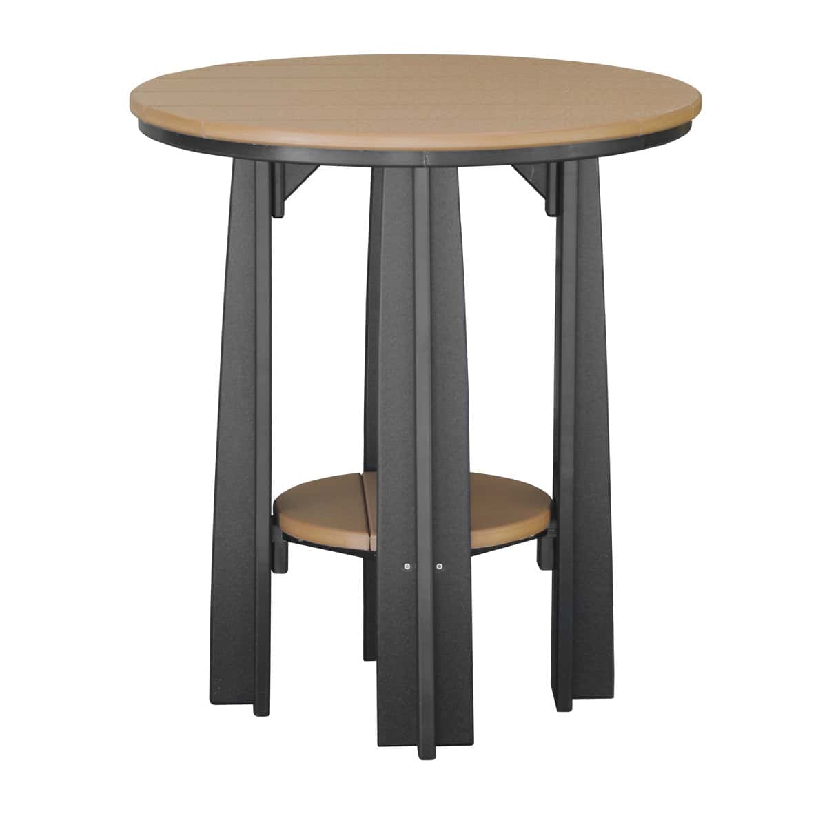 Balcony Table – Cedar / Black