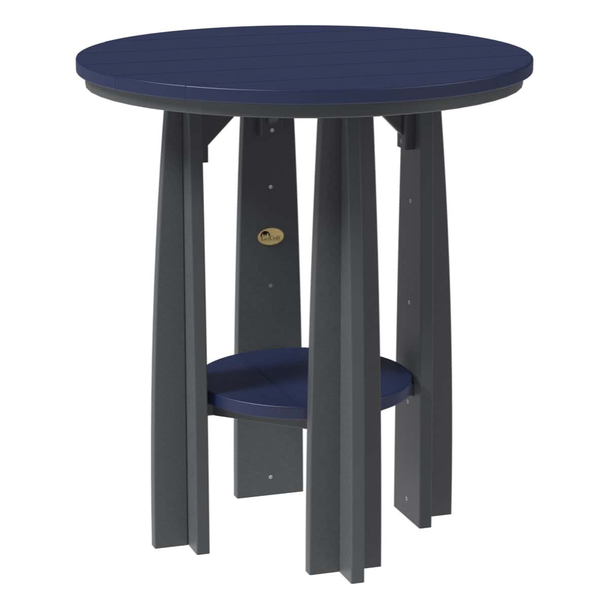 Balcony Table – Patriot Blue / Slate