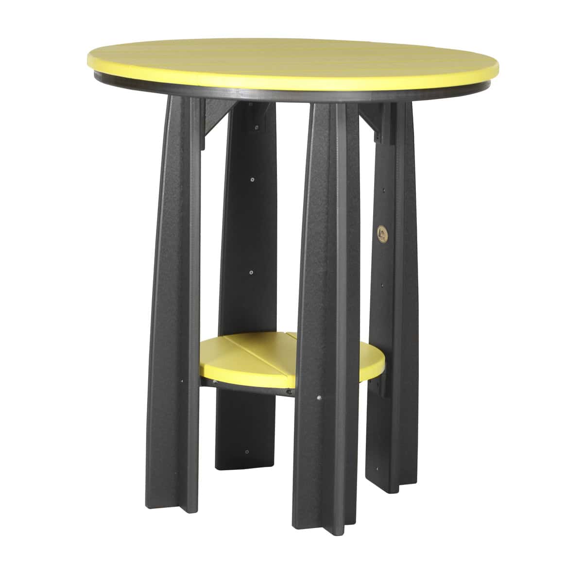 Balcony Table – Yellow / Black