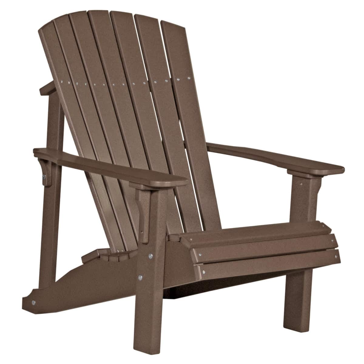 Deluxe Adirondack Chair – Chestnut Brown