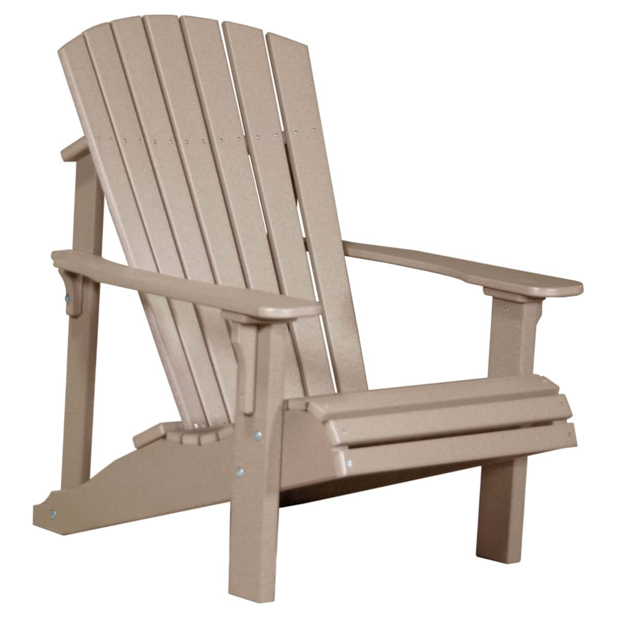 Deluxe Adirondack Chair – Weatherwood