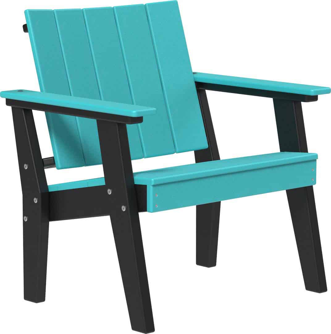 Urban Chat Chair – Aruba Blue / Black