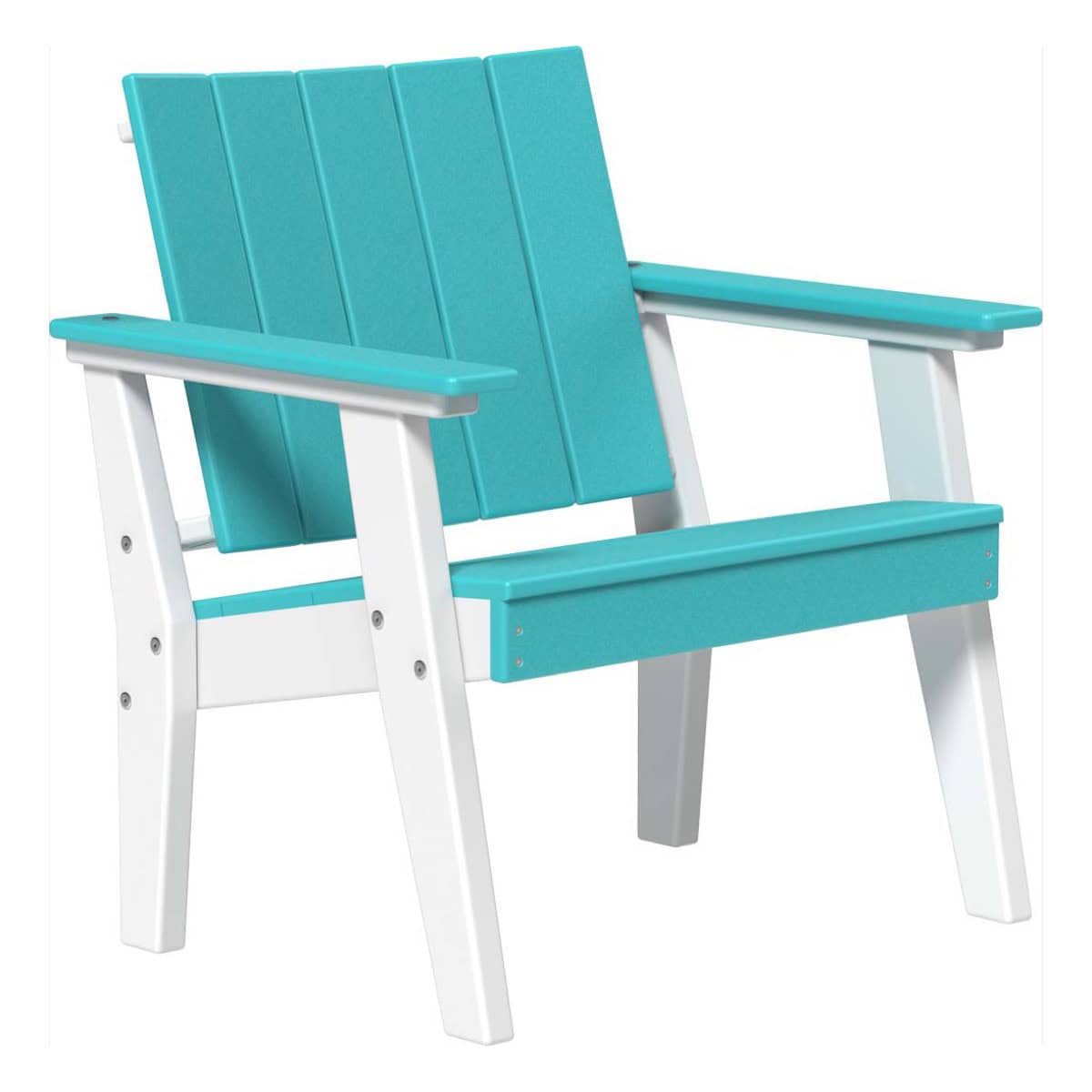 Urban Chat Chair – Aruba Blue / White