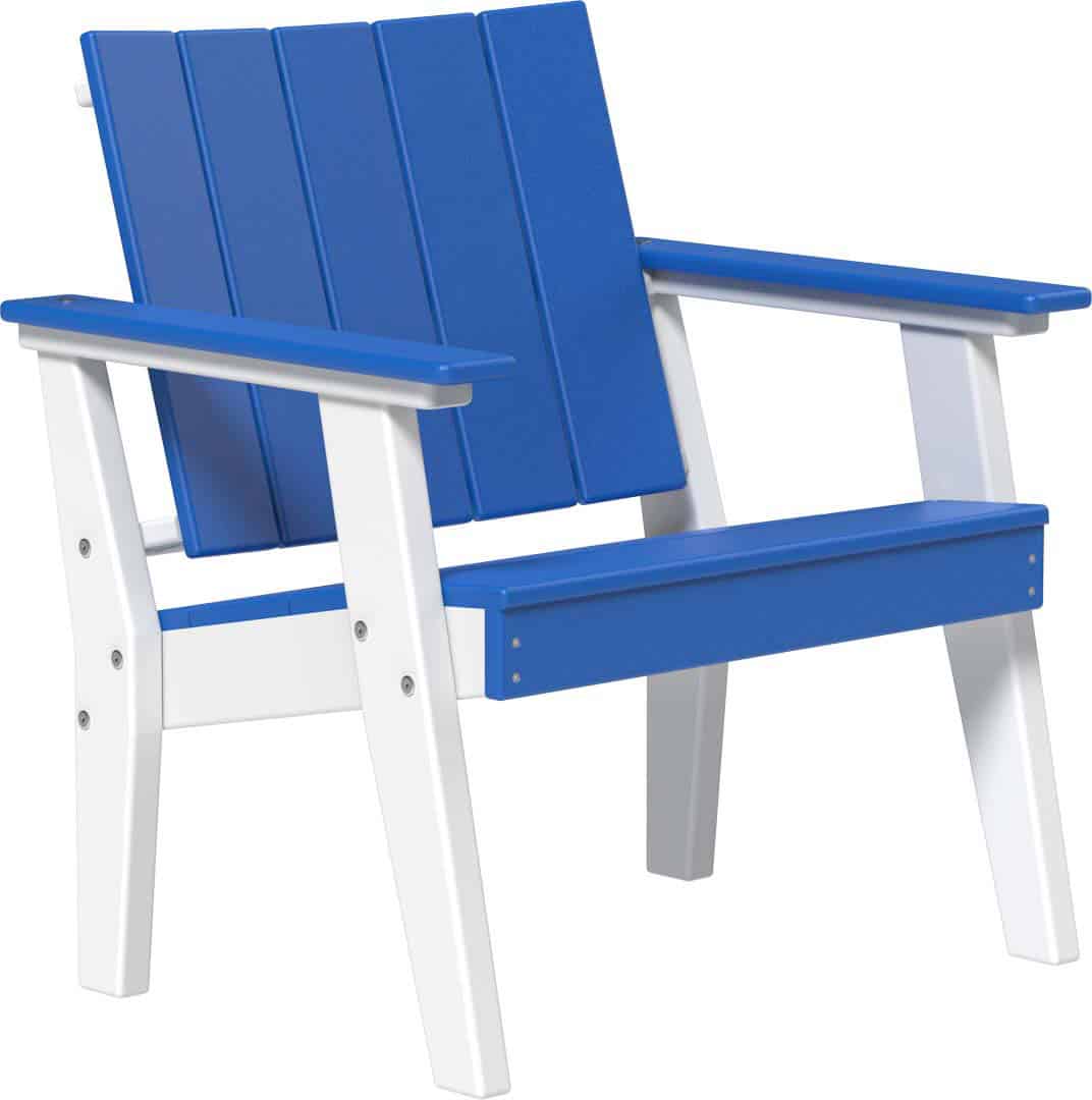 Urban Chat Chair – Blue / White