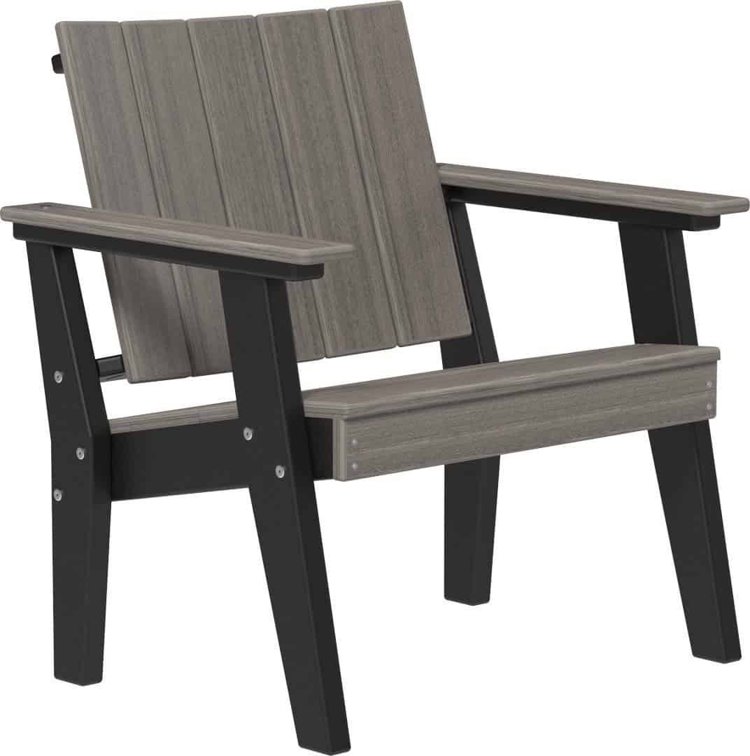 Urban Chat Chair – Coastal Gray / Black