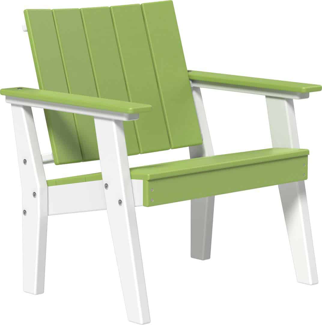 Urban Chat Chair – Lime Green / White