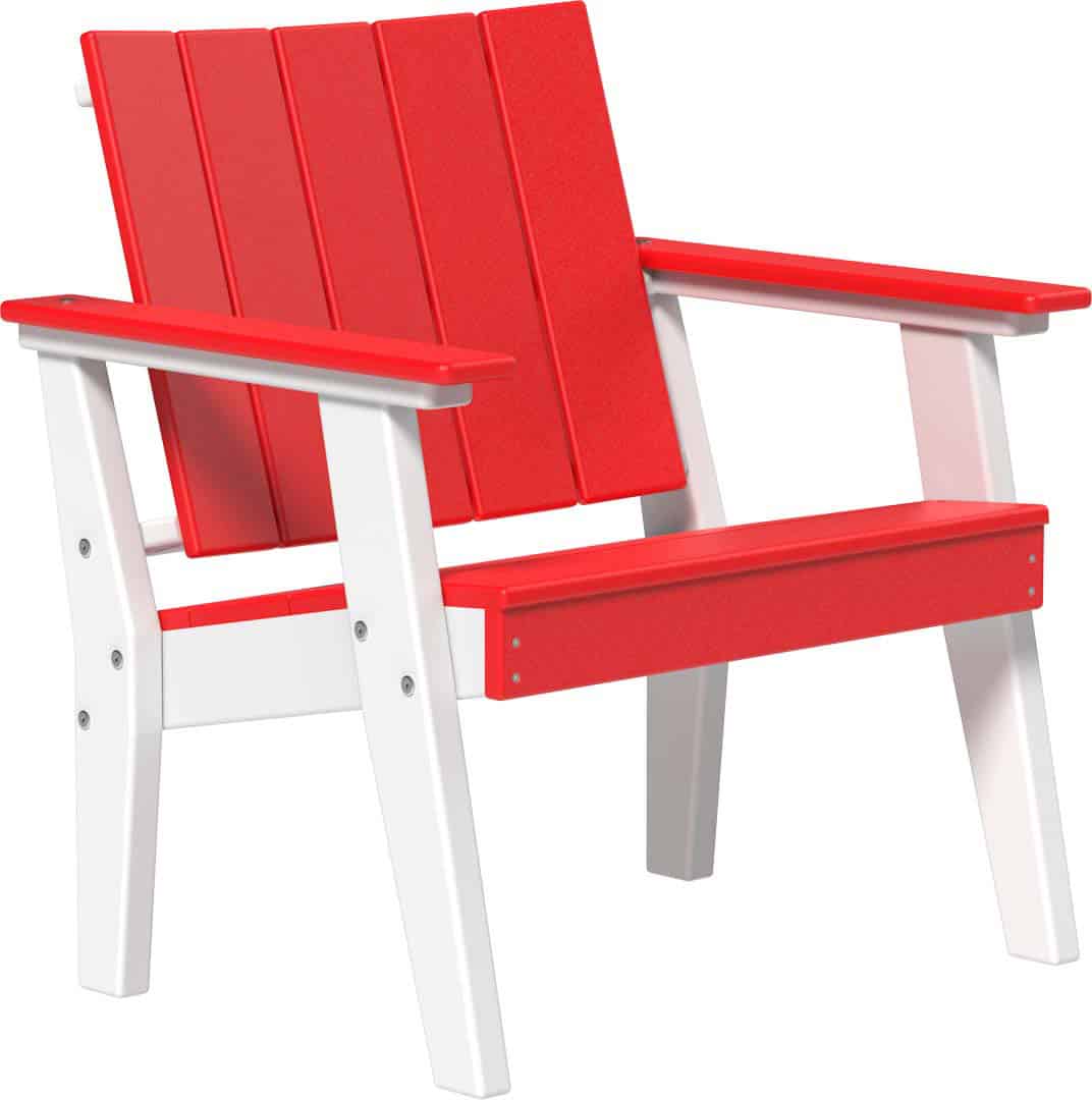 Urban Chat Chair – Red / White