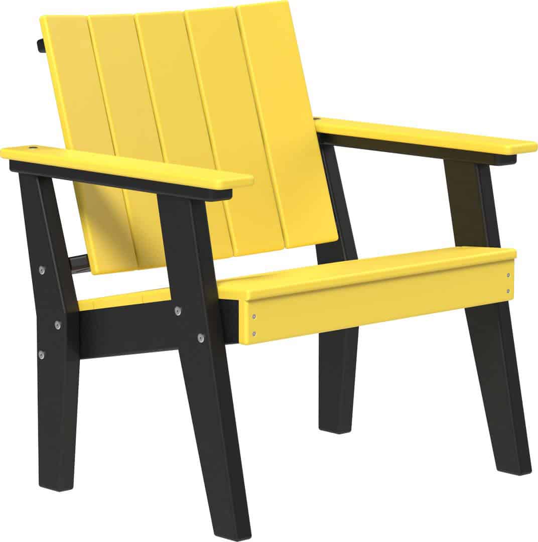 Urban Chat Chair – Yellow / Black