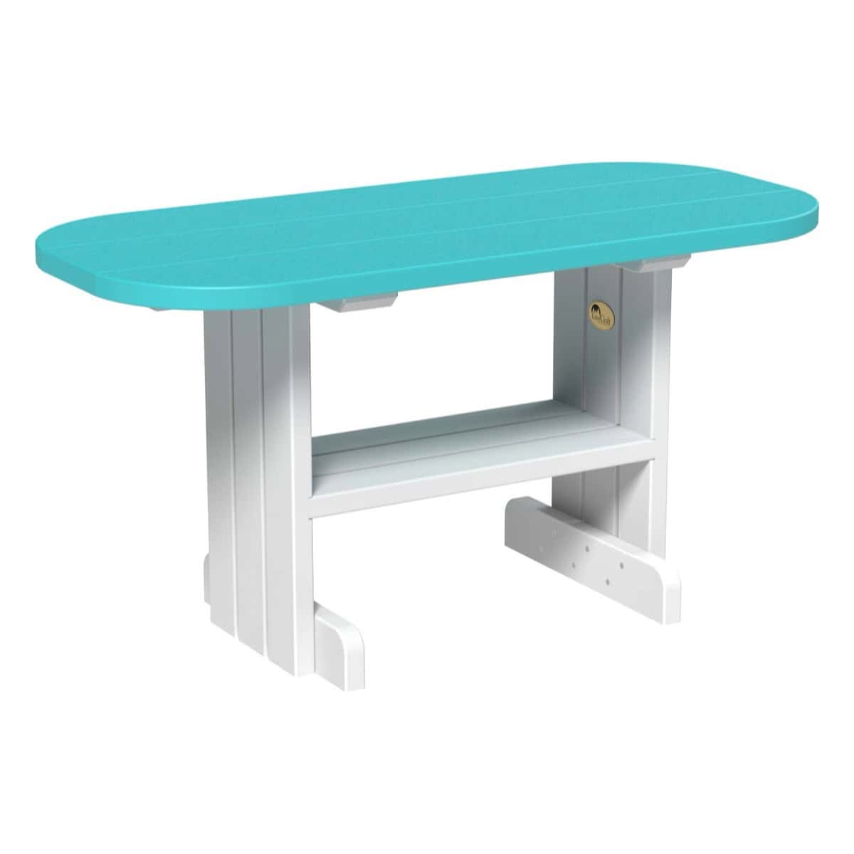 Coffee Table –  Aruba Blue / White