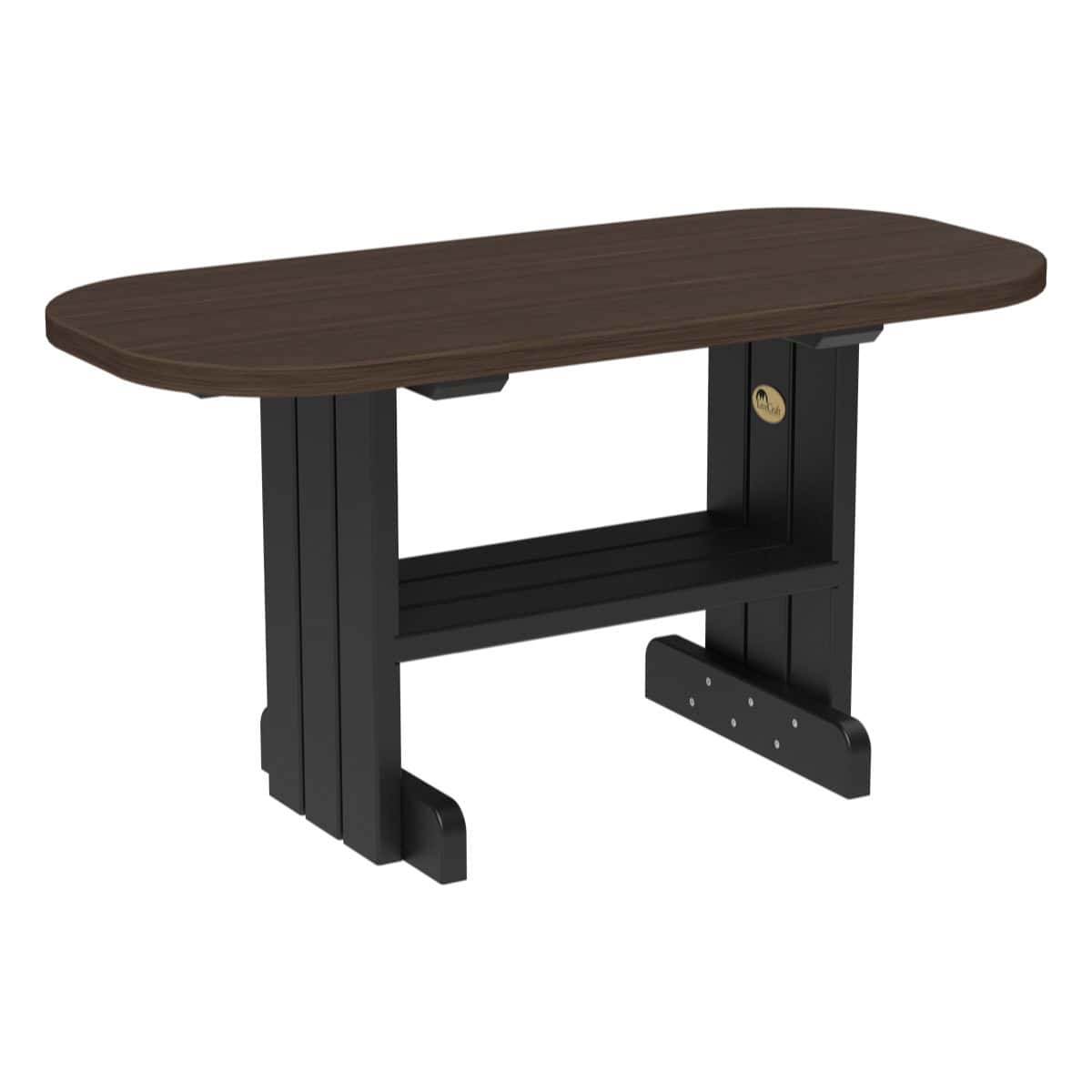 Coffee Table – Brazilian Walnut / Black