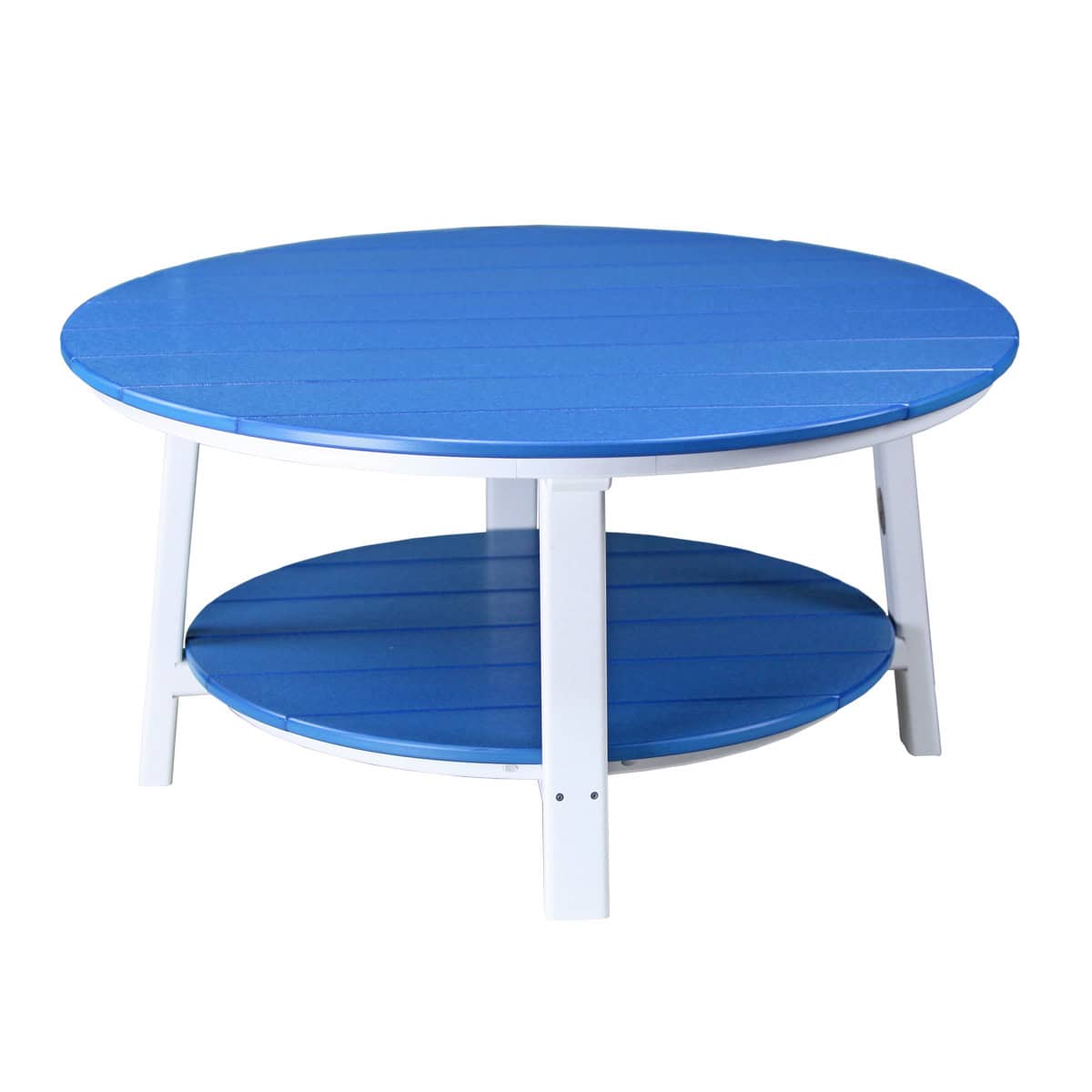 Deluxe Conversation Table – Blue / White
