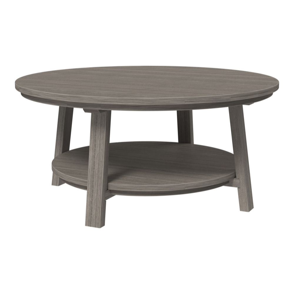 Deluxe Conversation Table – Coastal Gray