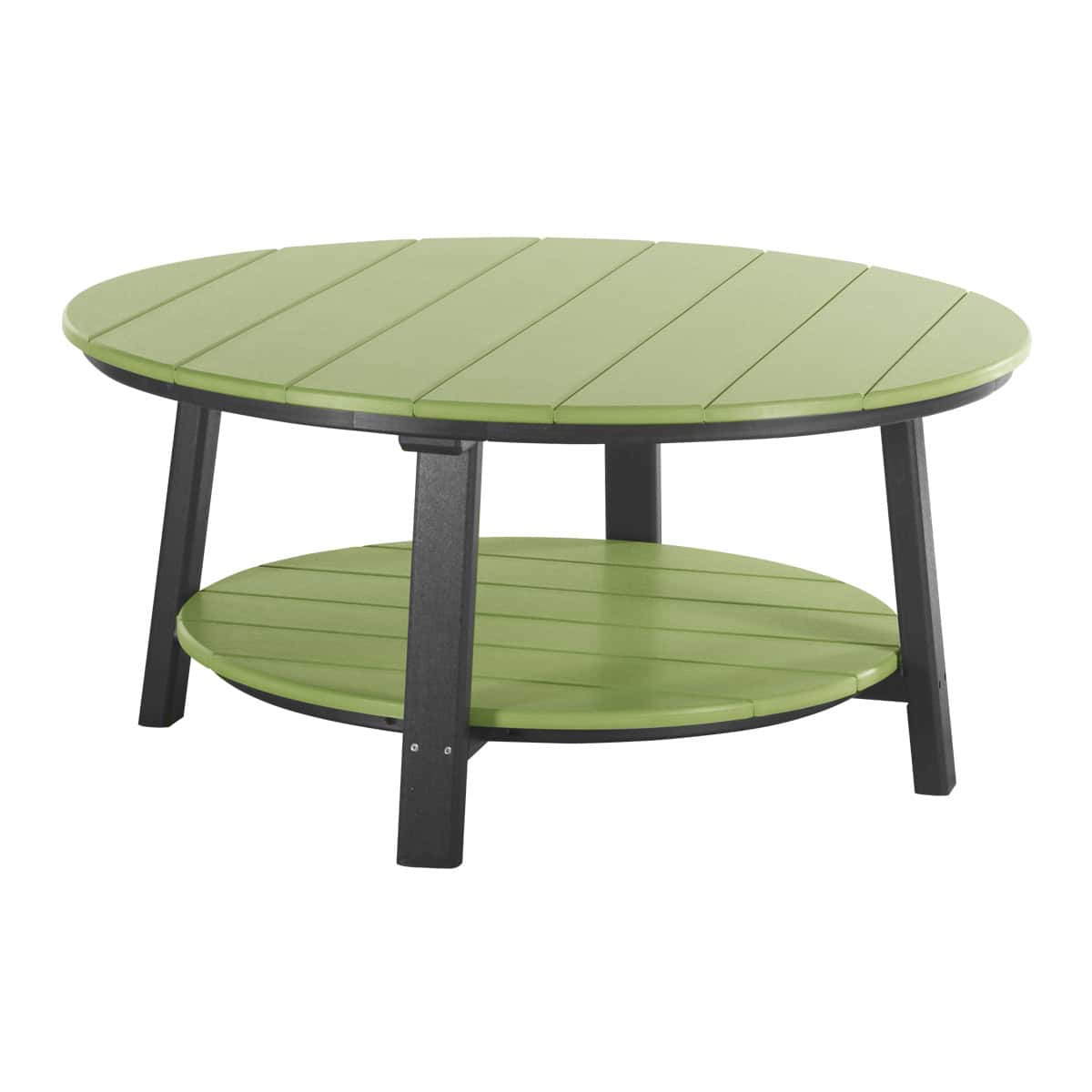 Deluxe Conversation Table – Lime Green / Black