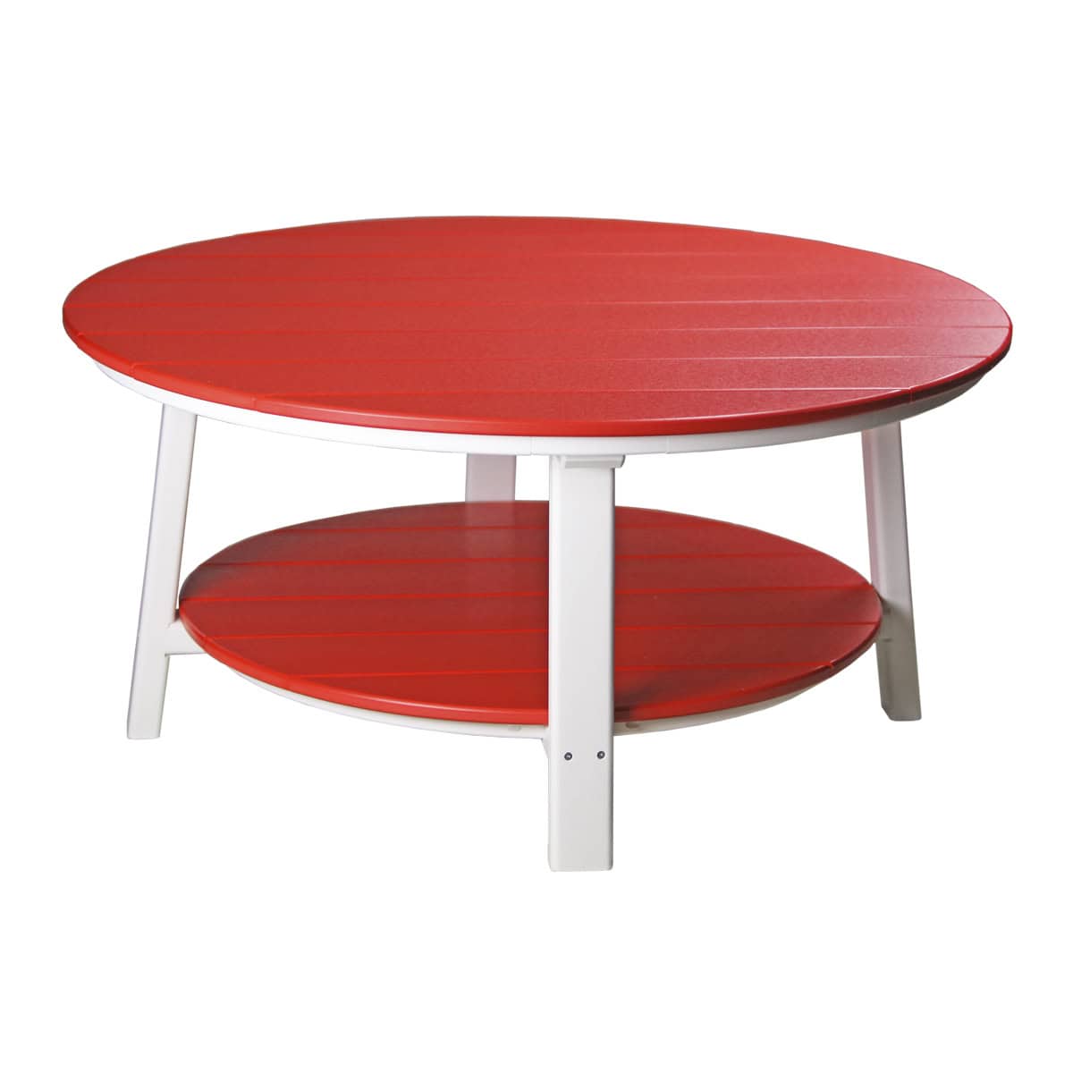 Deluxe Conversation Table – Red / White