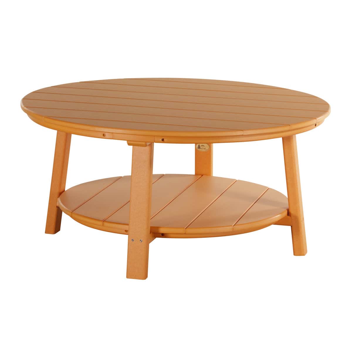 Deluxe Conversation Table – Tangerine