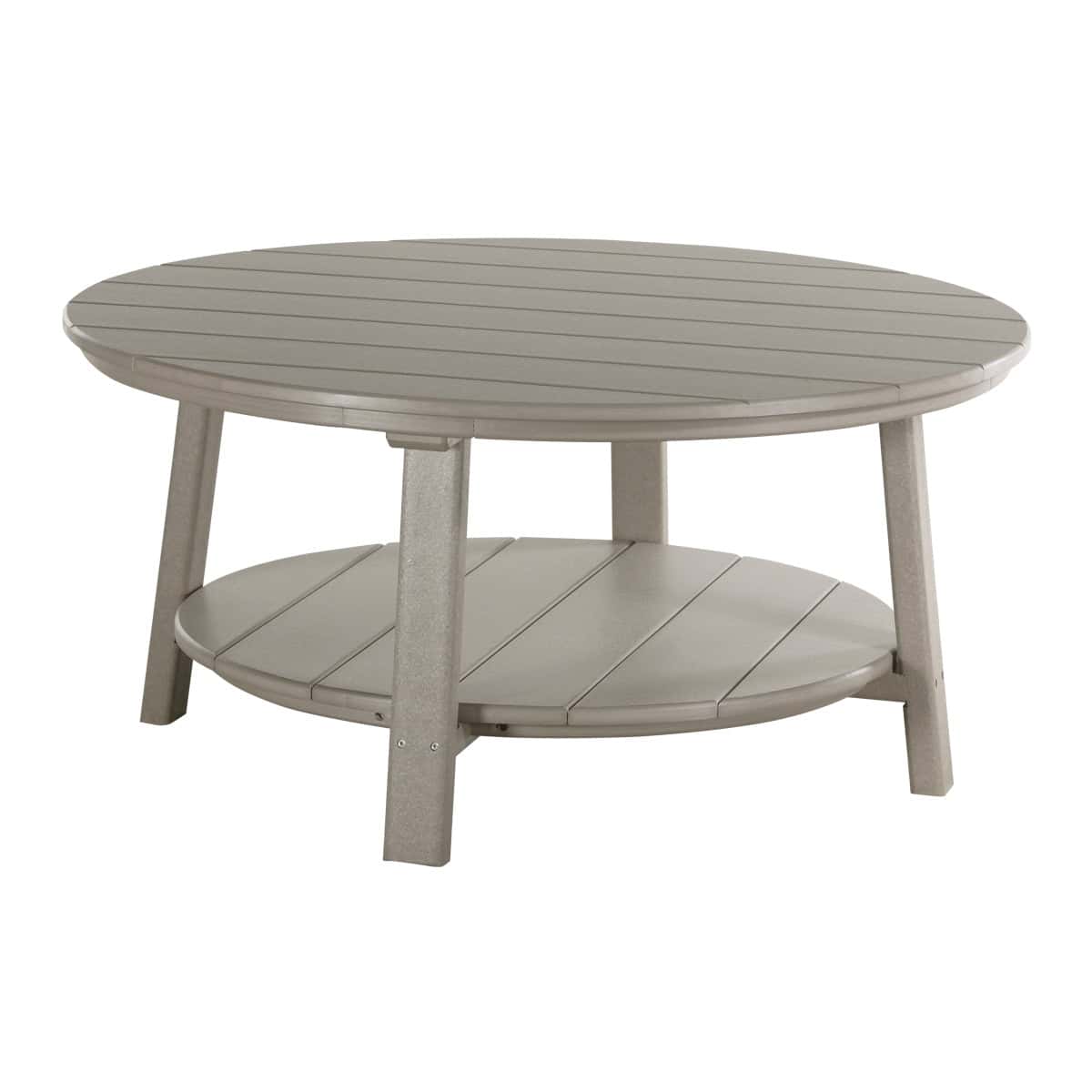 Deluxe Conversation Table – Weatherwood