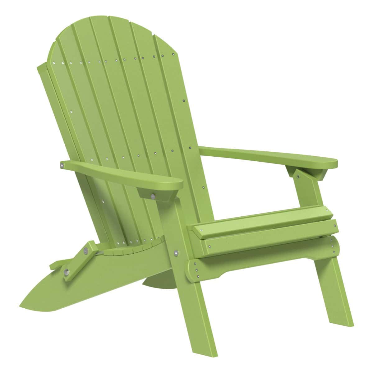 Folding Adirondack Chair – Lime Green