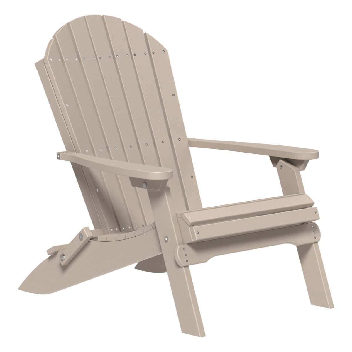 Folding Adirondack Chair – Weatherwood